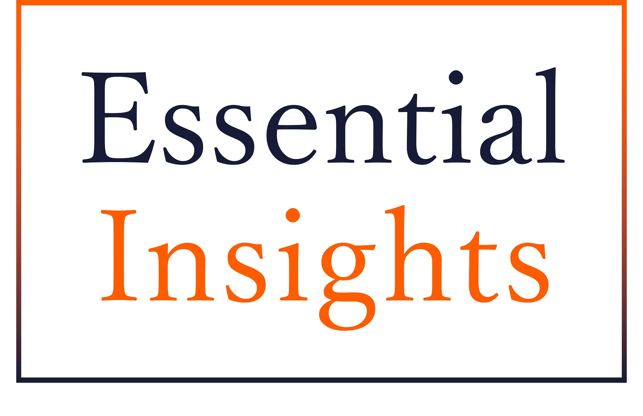 Essential insights logo - EN